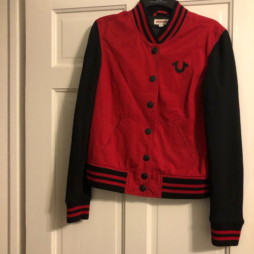 True Religion Varsity Jacket